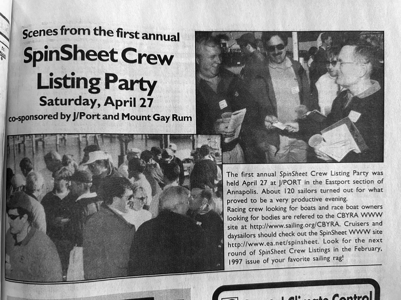 SpinSheet Crew Listing Party 1996